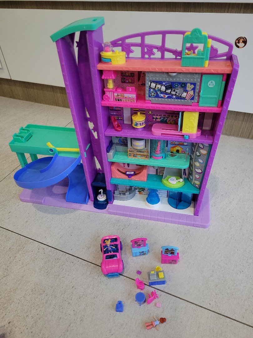 Polly Pocket Mega Mall, Hobbies & Toys, Toys & Games on Carousell