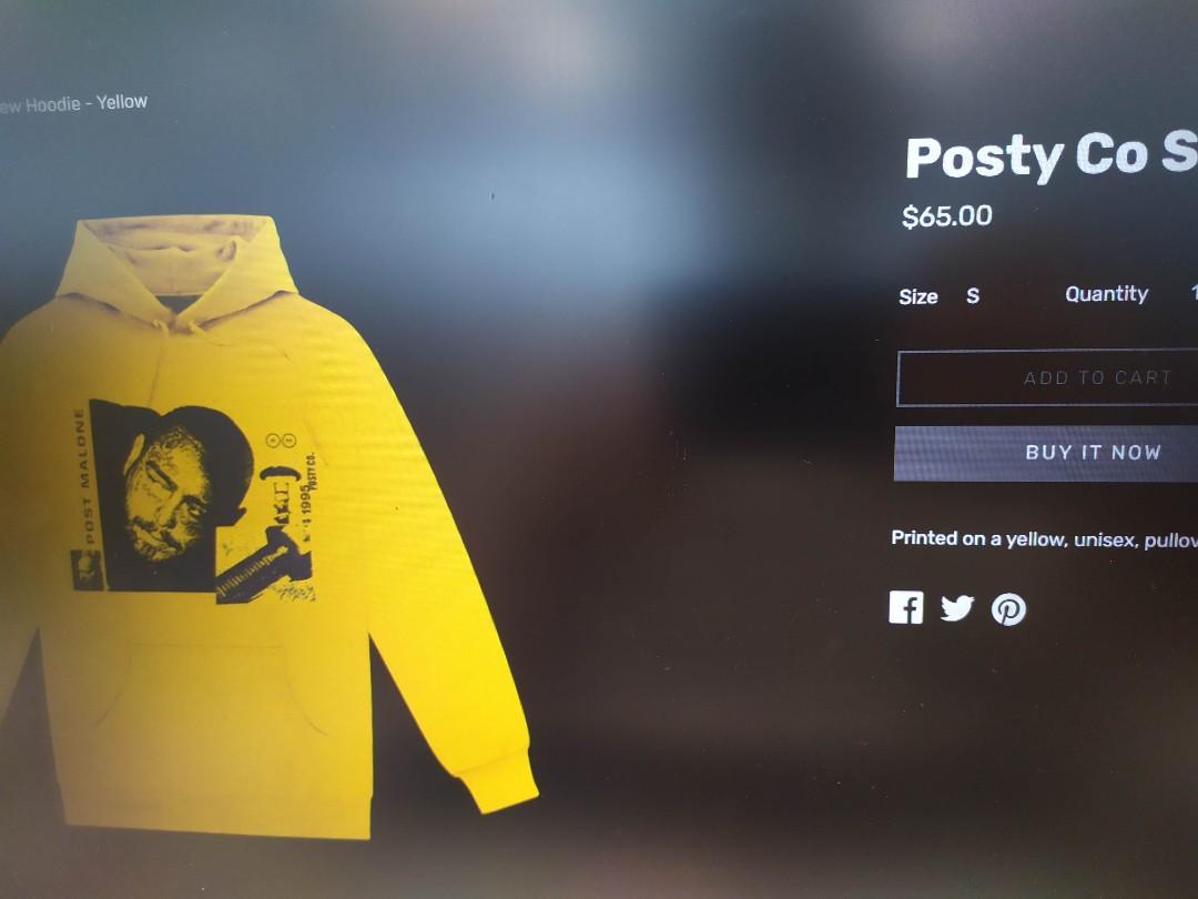 Posty co best sale screw hoodie