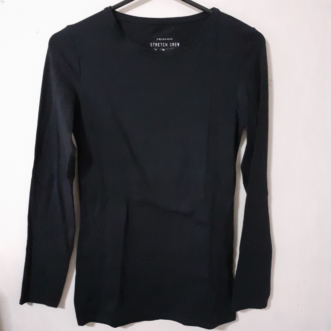 Primark Stretch Crew Longsleeves, Women 