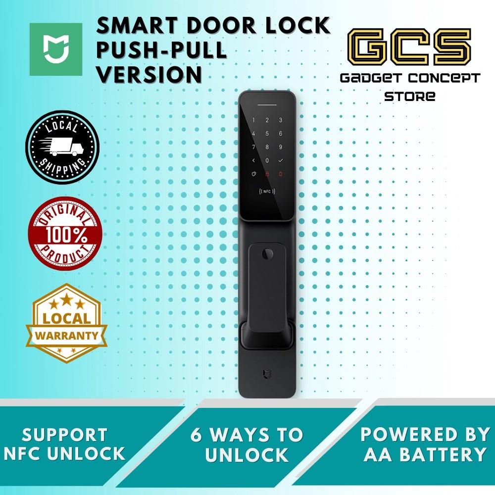 PROMO RAYA Mijia Smart Door Lock Push Pull Version Support NFC