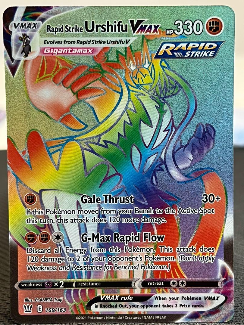 Rapid Strike Urshifu VMAX, Hobbies & Toys, Toys & Games on Carousell