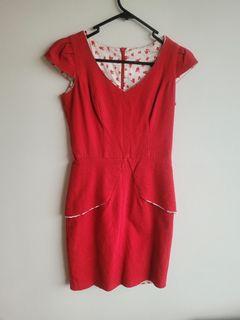 Red dress