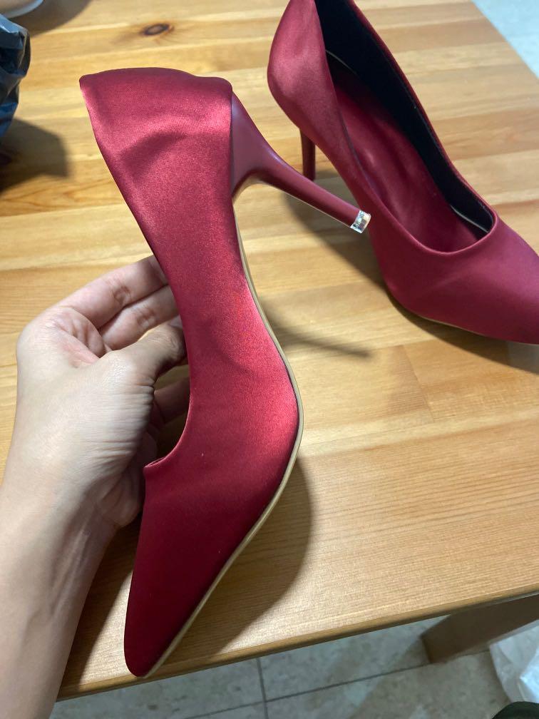 purple designer wedding shoes