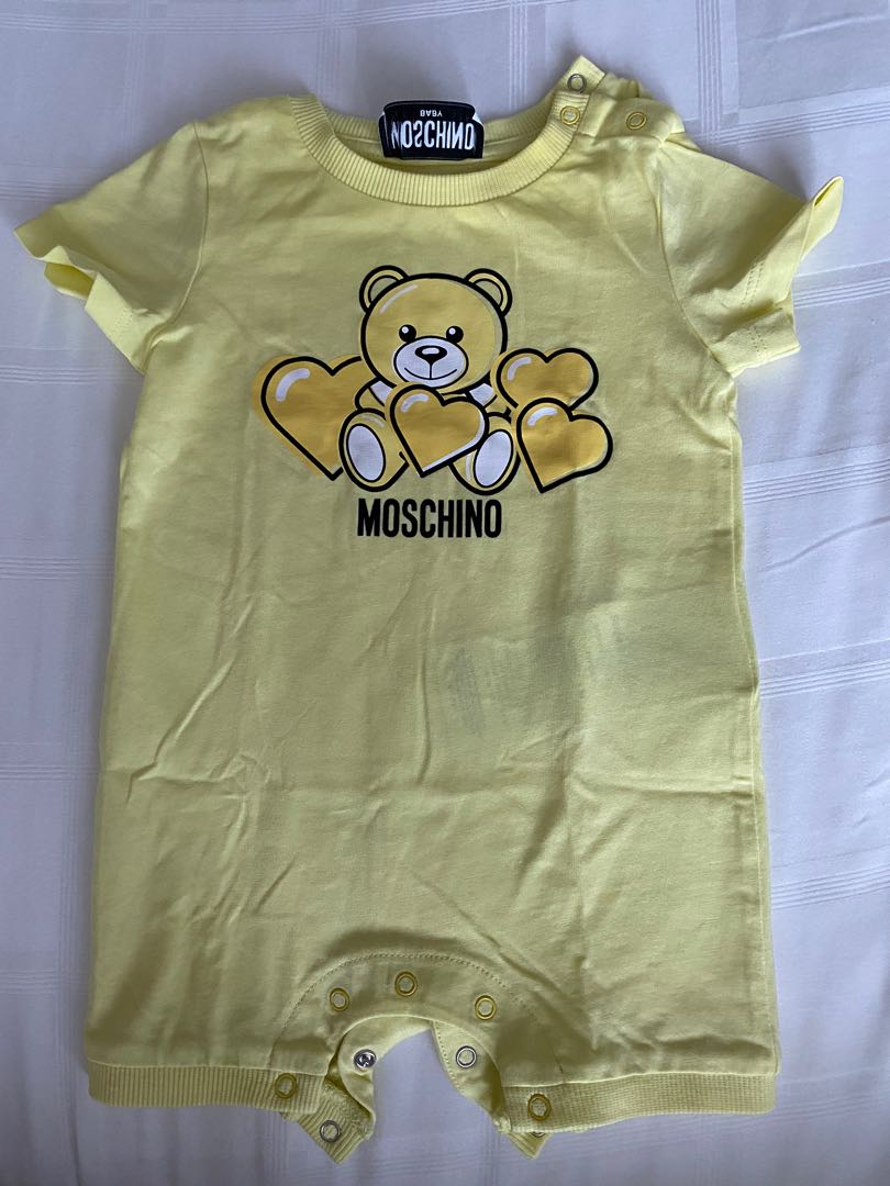 Baby moschino romper sale