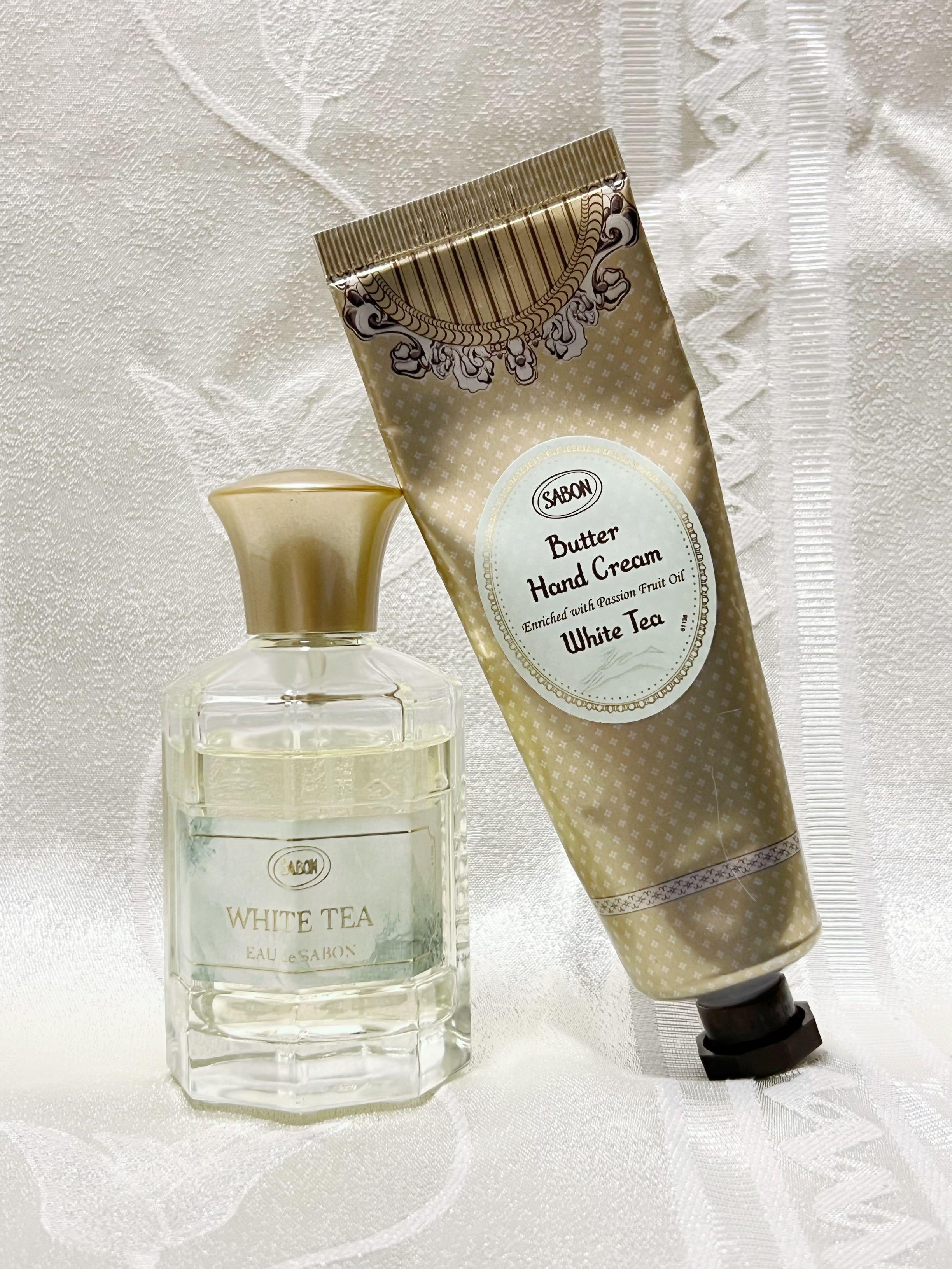 Sabon White Tea Perfume 白茶香水 用過少量 送白茶hand Cream 用咗少量 尚有大半枝 美容 化妝品 健康及美容 香水 香體噴霧 Carousell