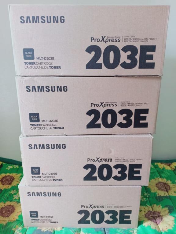 Samsung 203E MLT-D203E Original Toner Cartridge (black), Computers ...