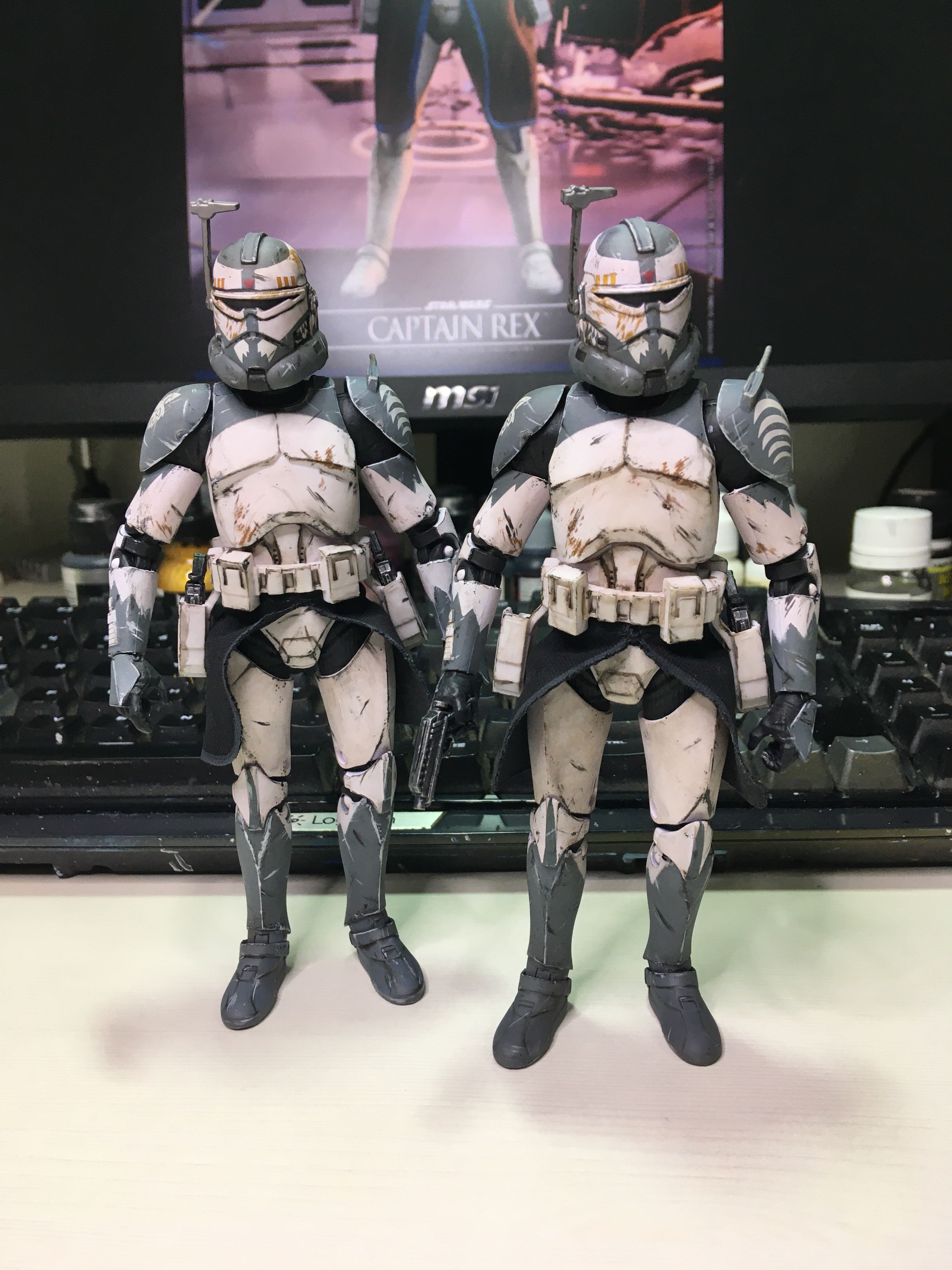 Star wars black new arrivals series wolffe
