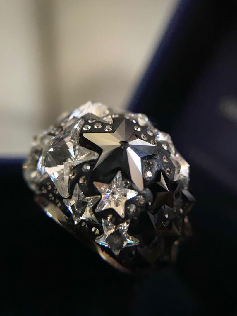 Swarovski crystal star ring online