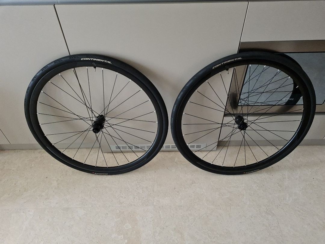 Disc 28 Wheelset with GP5000 TL tyres 