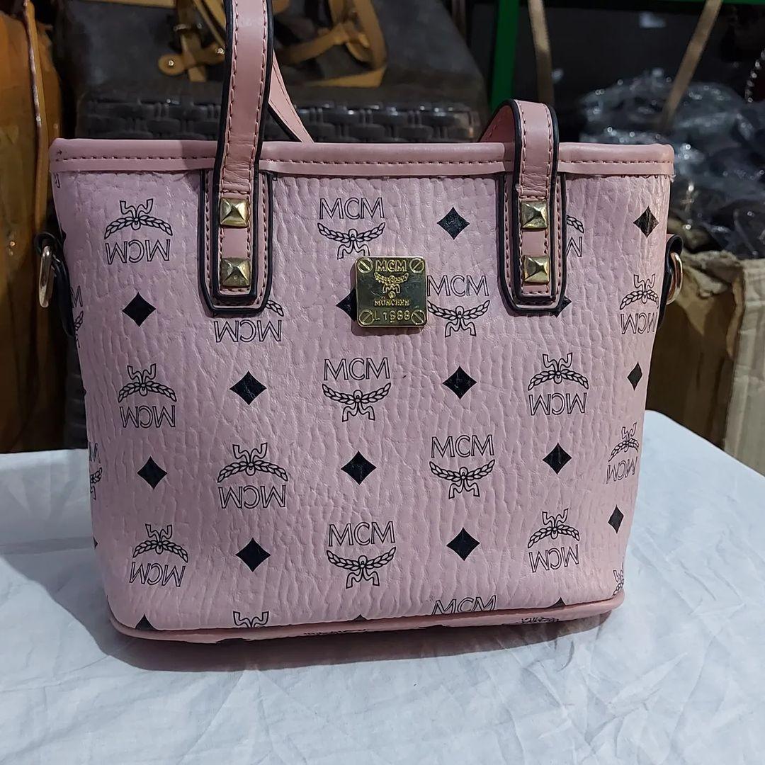 Authentic MCM vintage tote bag in black, Fesyen Wanita, Tas & Dompet di  Carousell