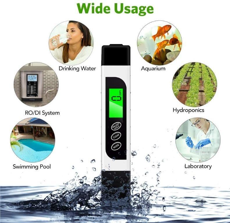 TDS Meter Digital Water Tester Hofun TDS, EC & Temperature Meter 3 in