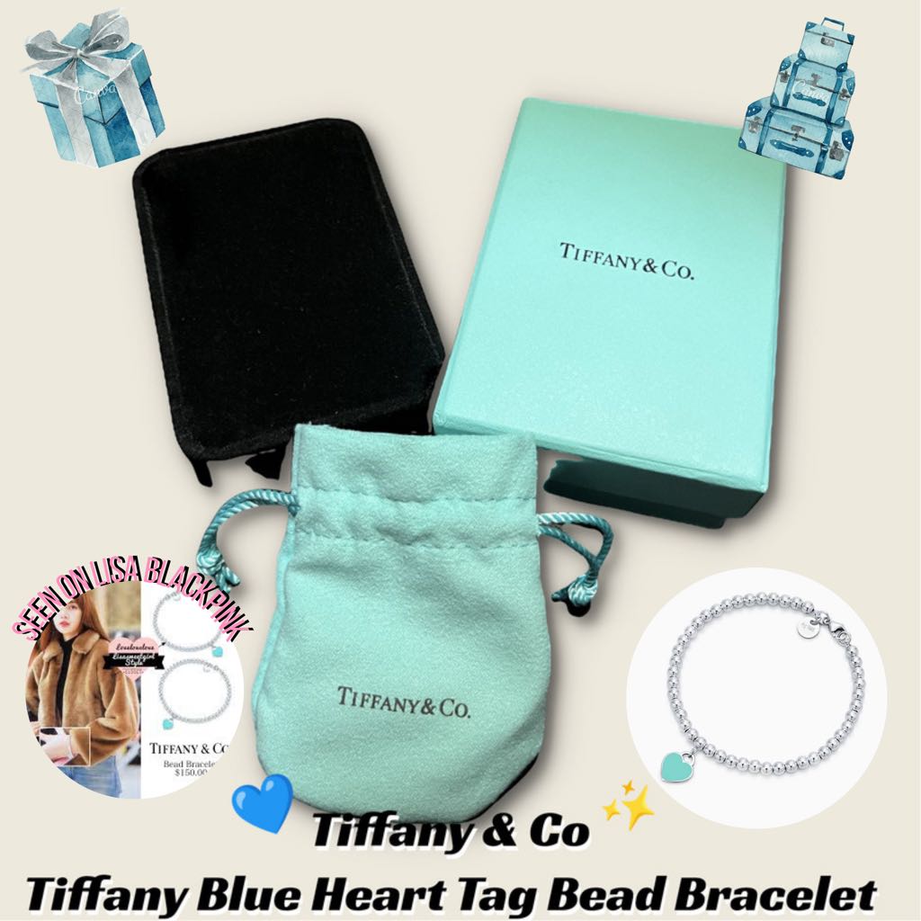 Tag Bead Bracelet Preloved worn 