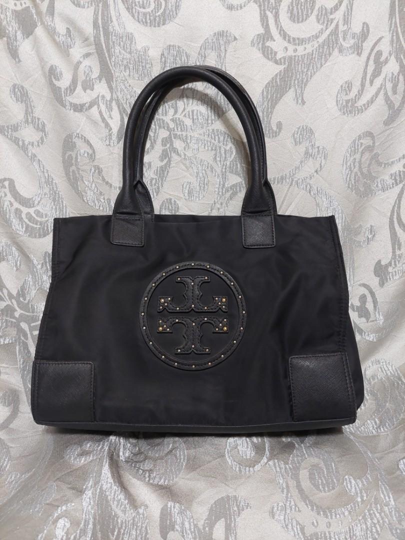 Tory Burch ella studded logo medium Luxury Bags Wallets on