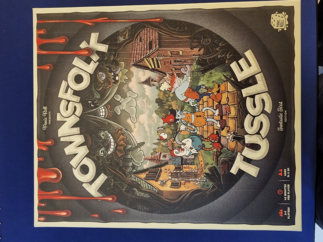 Townsfolk Tussle Kickstarter Edition, Hobbies & Toys, Toys & Games on