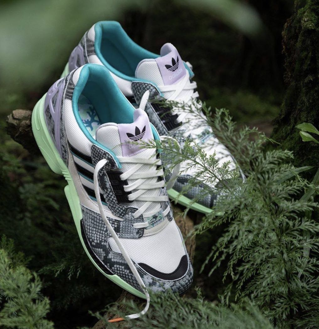 UK 11 Adidas Lethal Nights ZX 8000 Aqua
