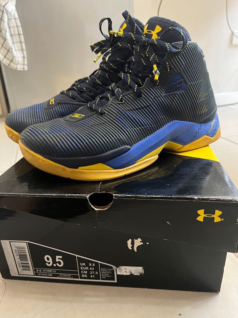 Under armour curry 2.5 men 41 2025