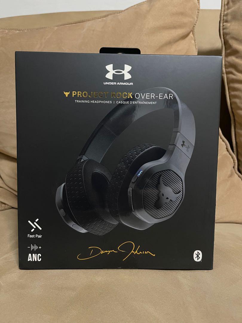 Under Armour Project Rock Over Ear Training Headphone, Audio