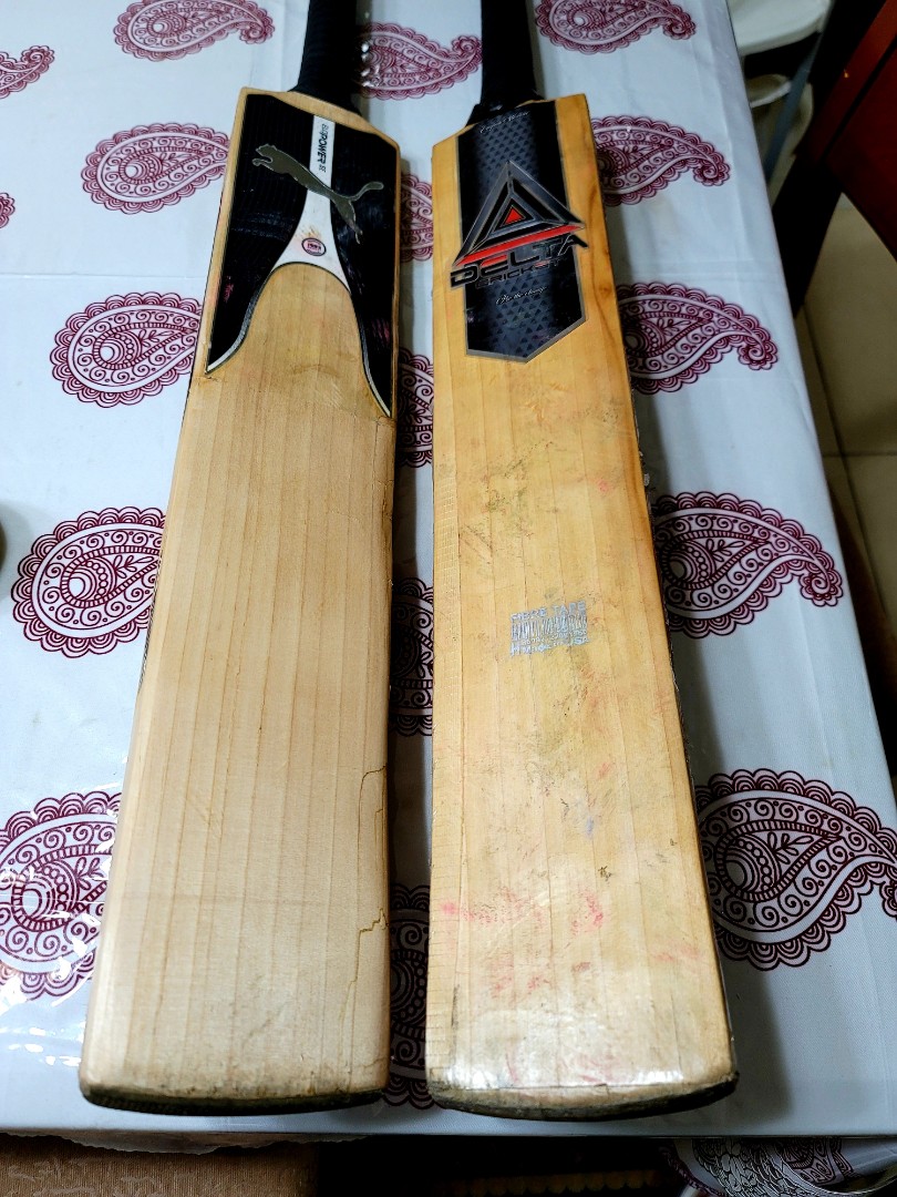 Used Cricket Bats English Willow, 運動產品, 其他運動配件 Carousell