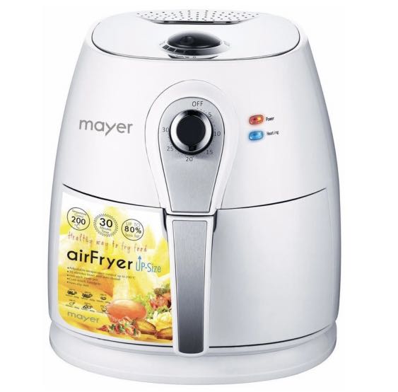 [USED] Mayer 3.5L Air Fryer (White) MMAF88, TV & Home Appliances