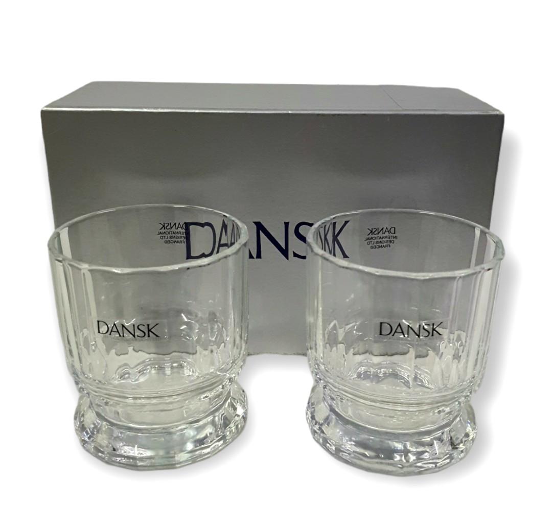 Vintage Dansk Gustav Glass (Category: Water Bottles & Tumblers) located in Quezon City. Submitted by jayrudcollection (Listing ID 1157776319, Image 2). Description: 2 Pcs. Vintage Dansk Gustav Old Fashioned glass Made in France Brand new with box.