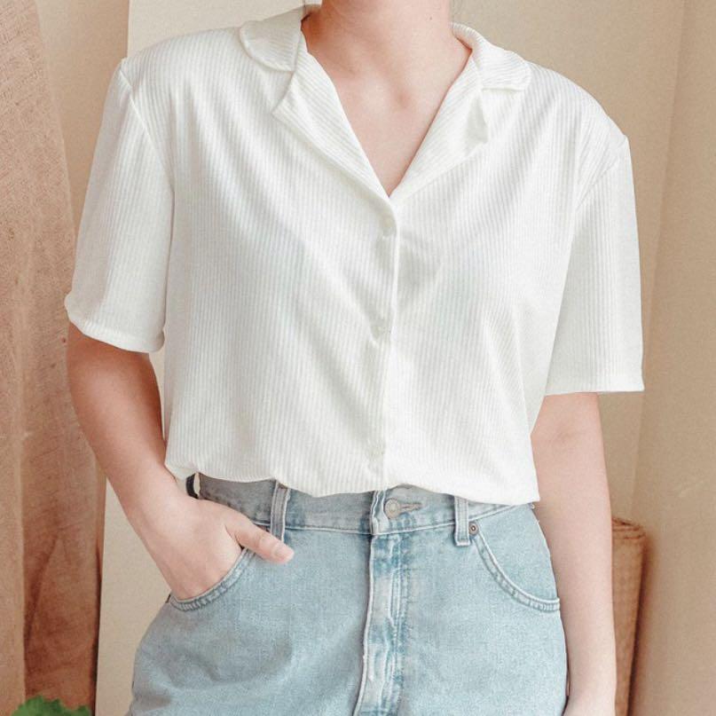 White polo outfit female 2025
