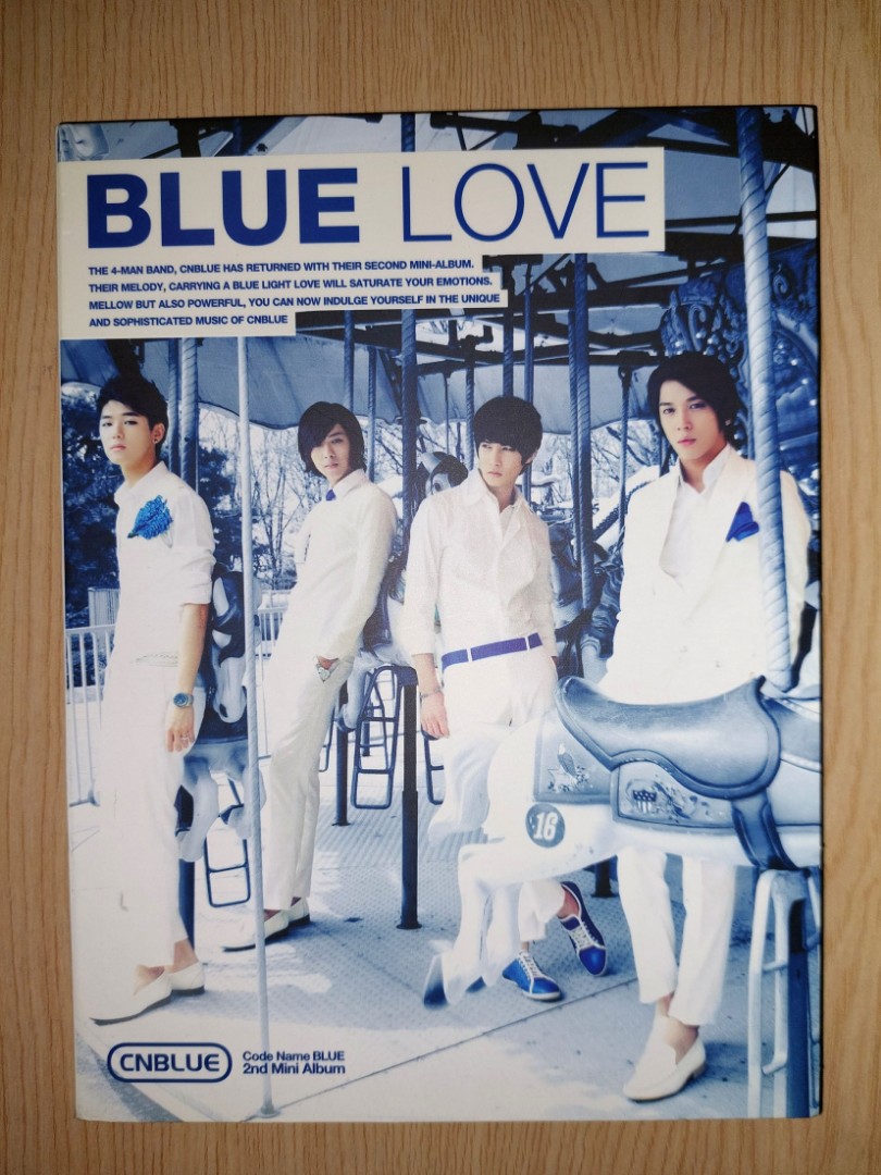 CNBLUE BLUELOVE 2nd Mini Album LOVE (專輯CD 韓國歌手鄭容和Jung