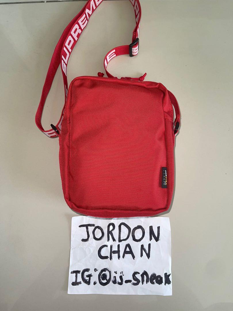 Supreme shoulder top bag red ss18