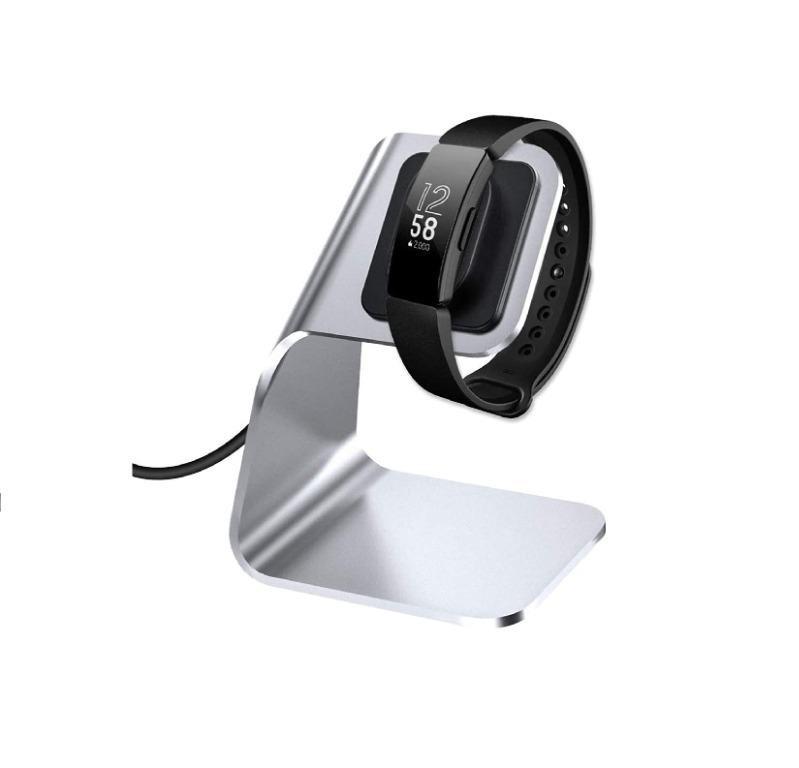 Aluminum Charger Stand Charging Dock Cradle with USB Cord for Inspire 2 XIMU Charger Compatible with Fitbit Inspire 2 Charger Dock NOT for Inspire/Inspire HR