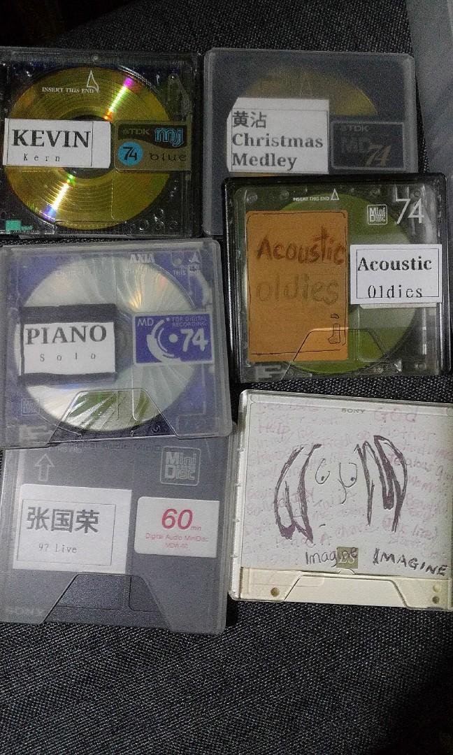 90s Minidisc, Hobbies & Toys, Music & Media, CDs & DVDs on Carousell