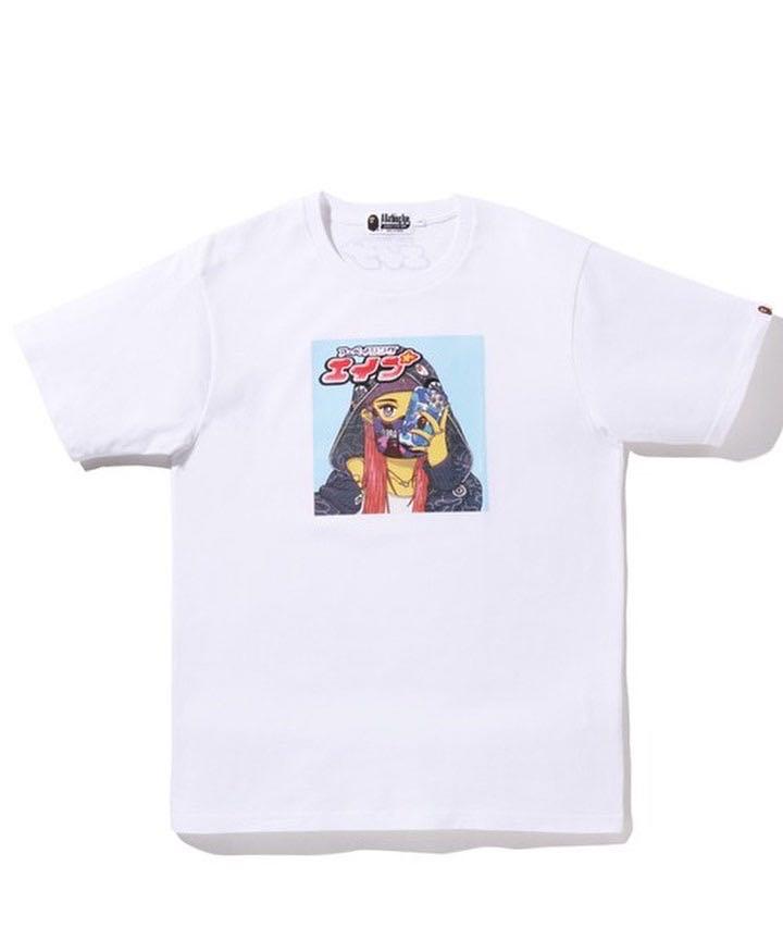 Bape t shirt girl clearance