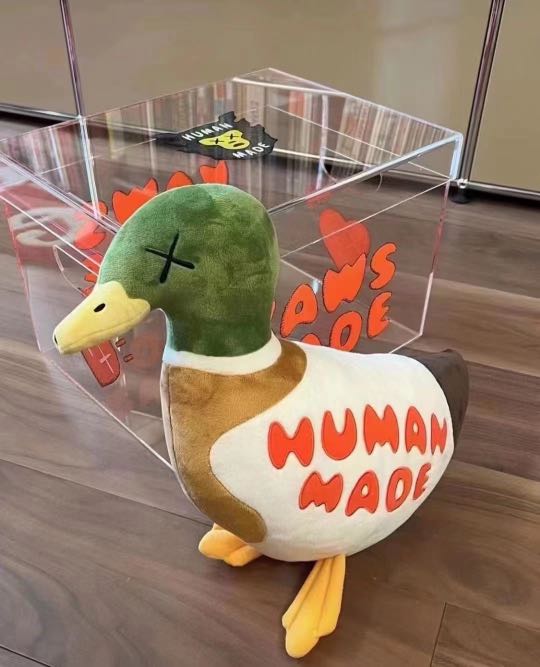 現貨] Human Made Kaws Duck Plush Doll, 興趣及遊戲, 玩具& 遊戲類