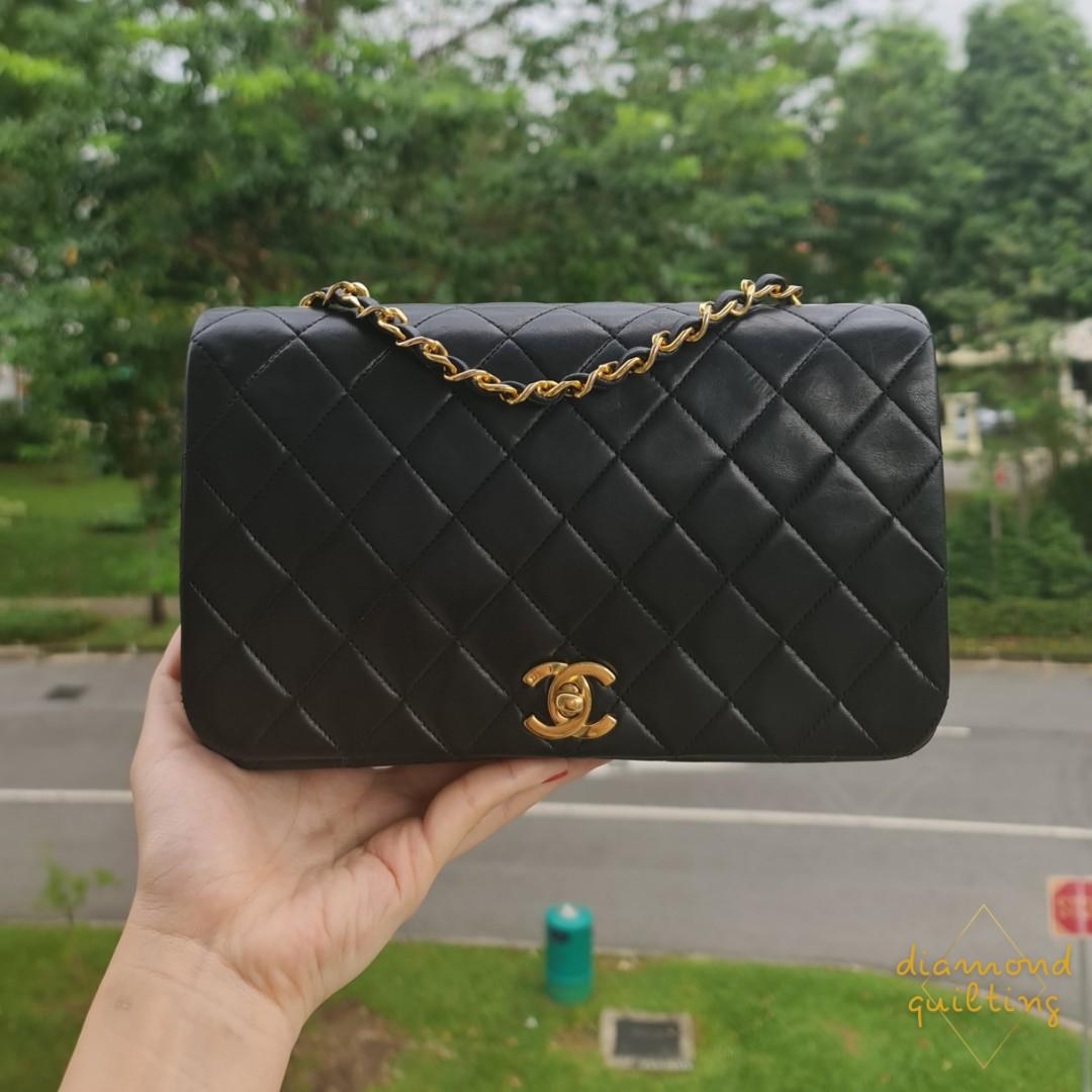 FULL SET! Chanel Classic Vintage Small Flap bag with 24K gold hardware,  Luxury, Bags & Wallets on Carousell