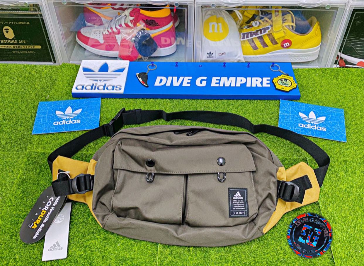 ADIDAS TE CORDURA WAIST BAG MT Men s Fashion Bags Sling Bags on Carousell