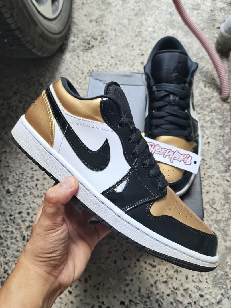 low gold toe 1s
