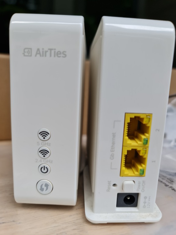 AirTies Air 4930 SmartMesh 2.4GHz & 5GHz WiFi Extender (Pack of 2