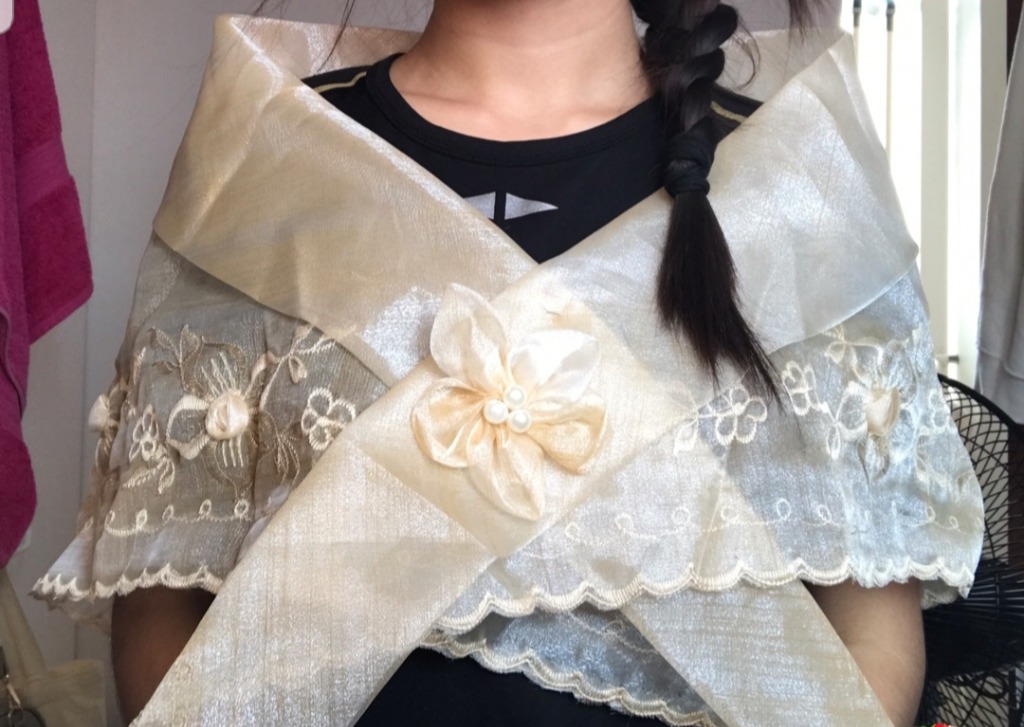 Shawl scarf filipiniana sale