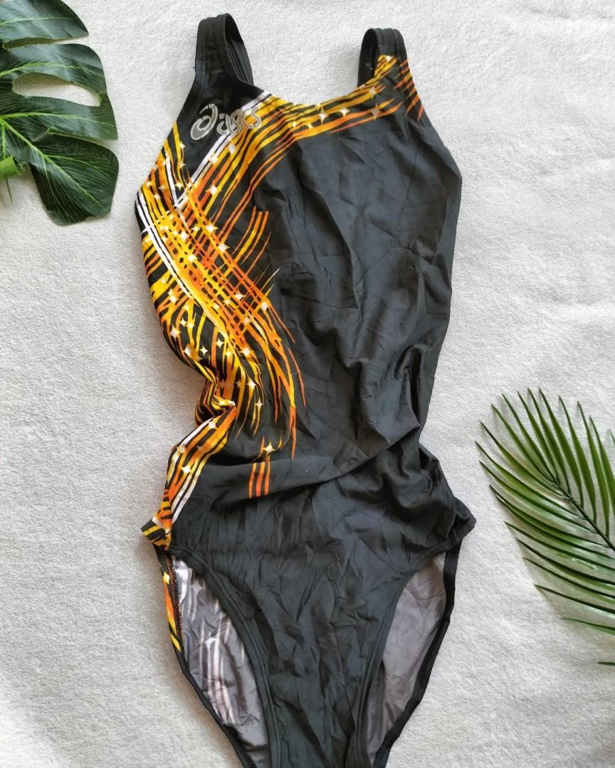 Asics swimwear gold 2025