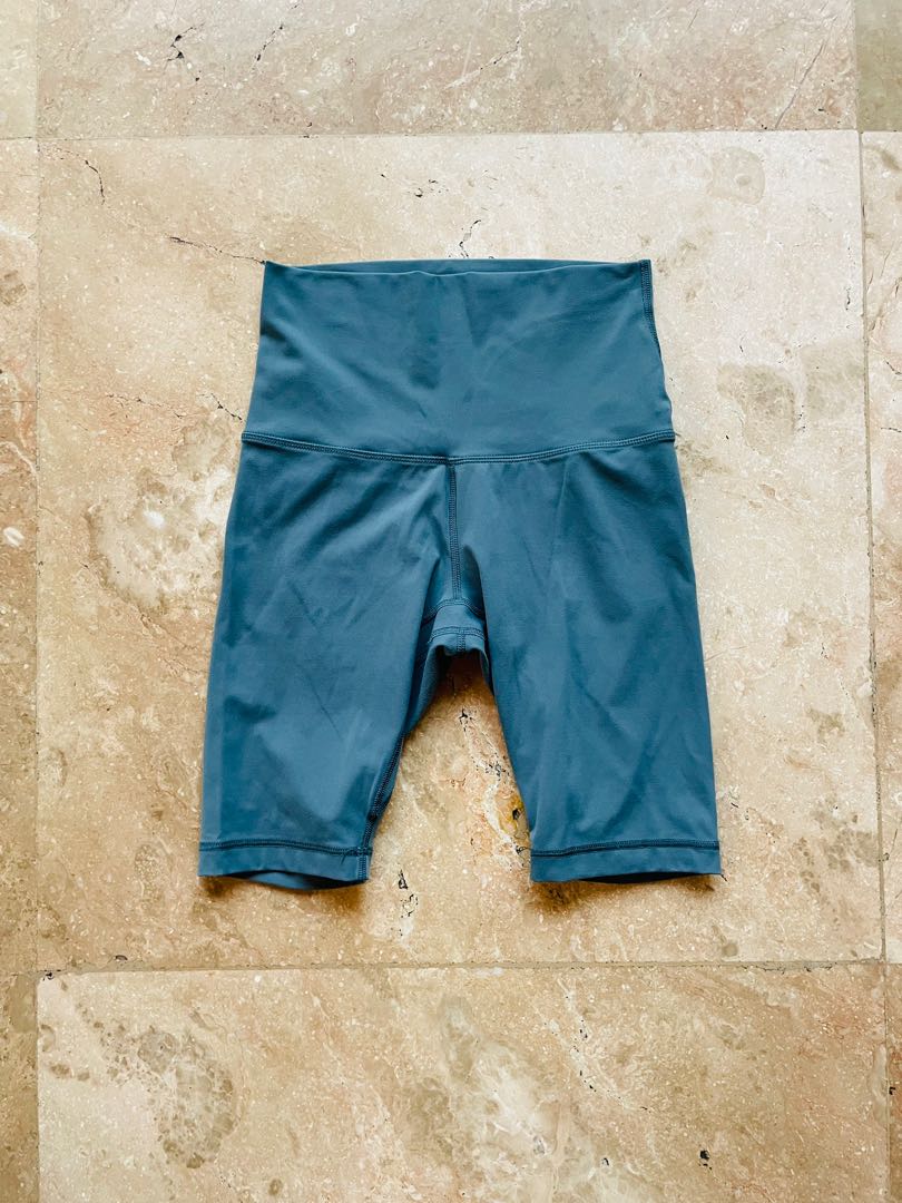 Athletic Shorts, Dark Green, Women's 