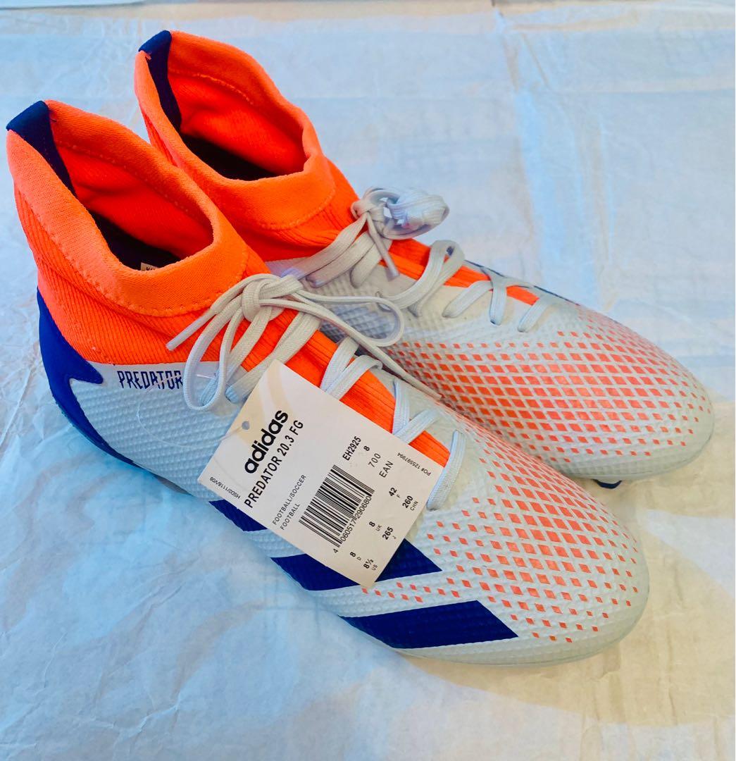Authentic Adidas Predator UK 8 US 8.5 Men s Fashion Footwear