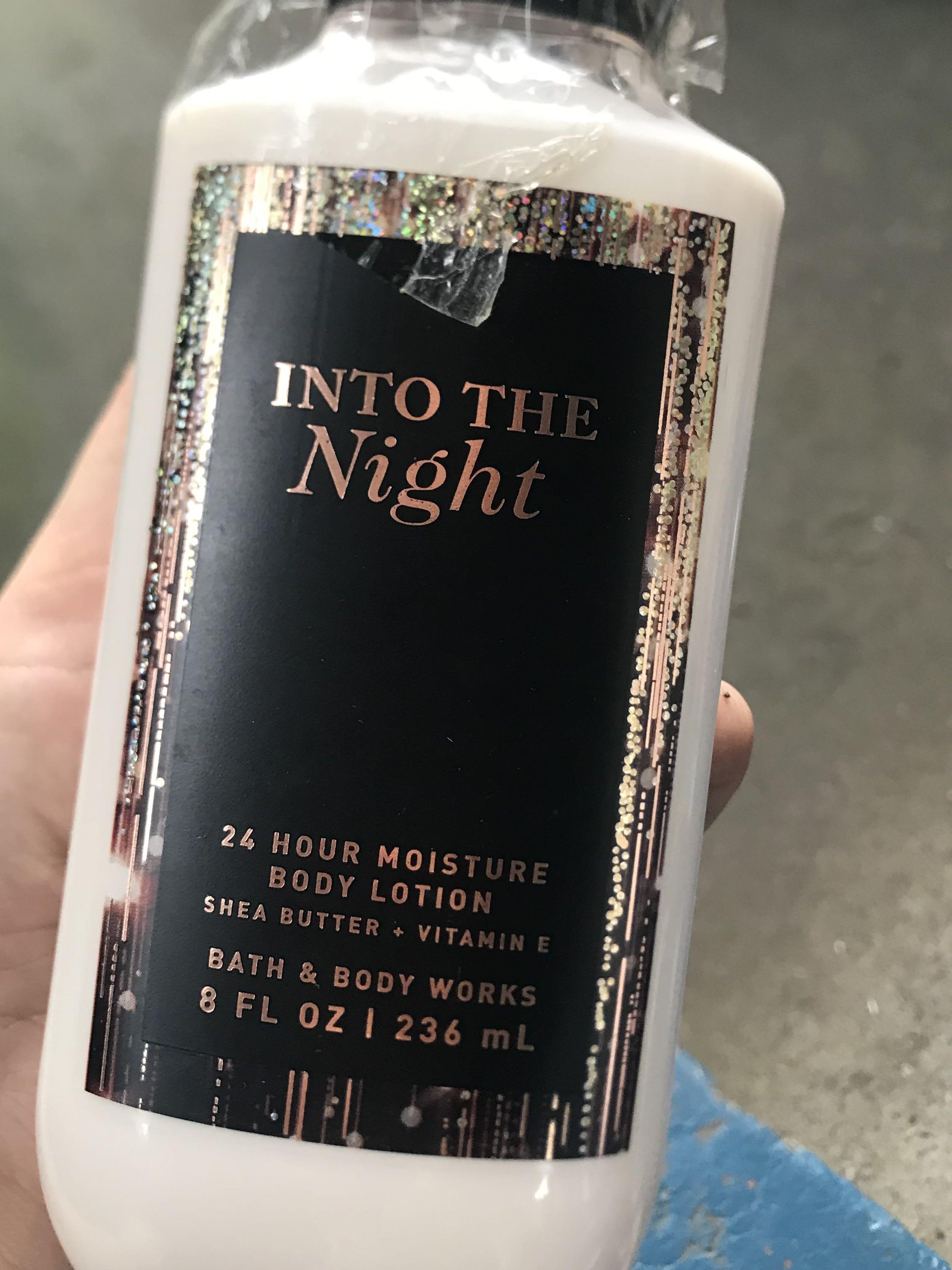 AUTHENTIC BATH & BODY WORKS INTO THE NIGHT BODY LOTION (236 ml), Beauty & Personal Care, Bath