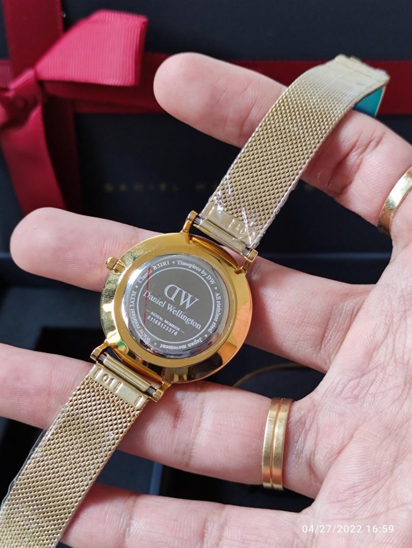 Authentic DW Petite Evergold Watch for Women