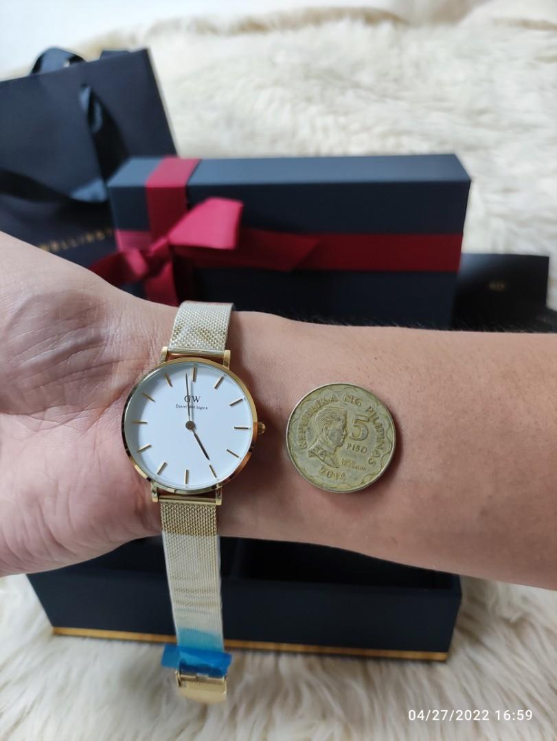 Authentic DW Petite Evergold Watch for Women