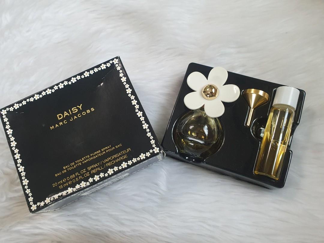 Marc jacobs daisy edt purse spray 20ml & 15ml refill sales