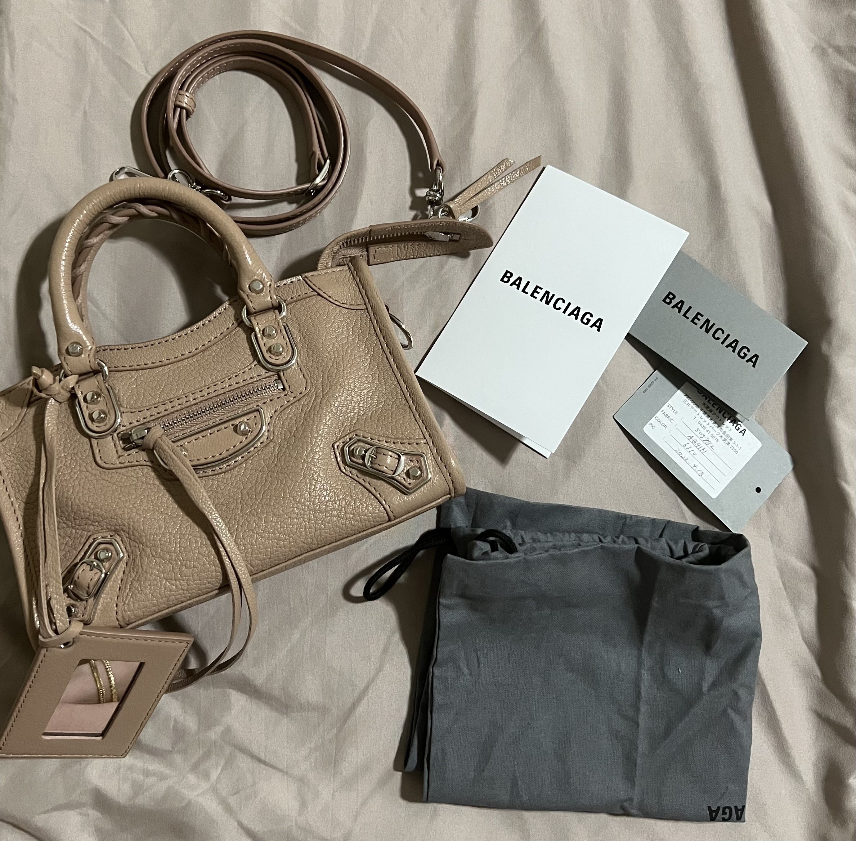 Balenciaga city NANO, Luxury, Bags & Wallets on Carousell