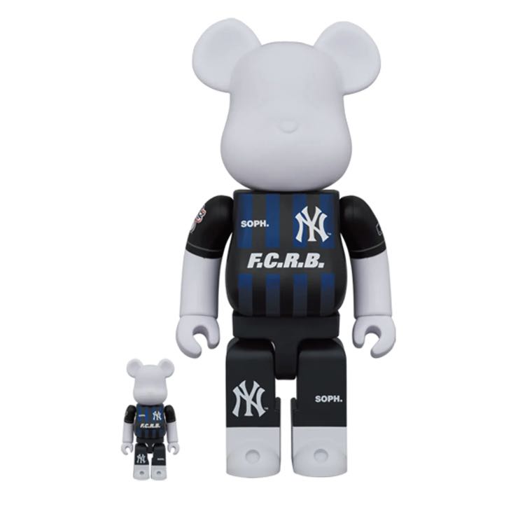 Bearbrick Mlb Fcrb 100 400 Hobbies And Toys Toys And Games On Carousell