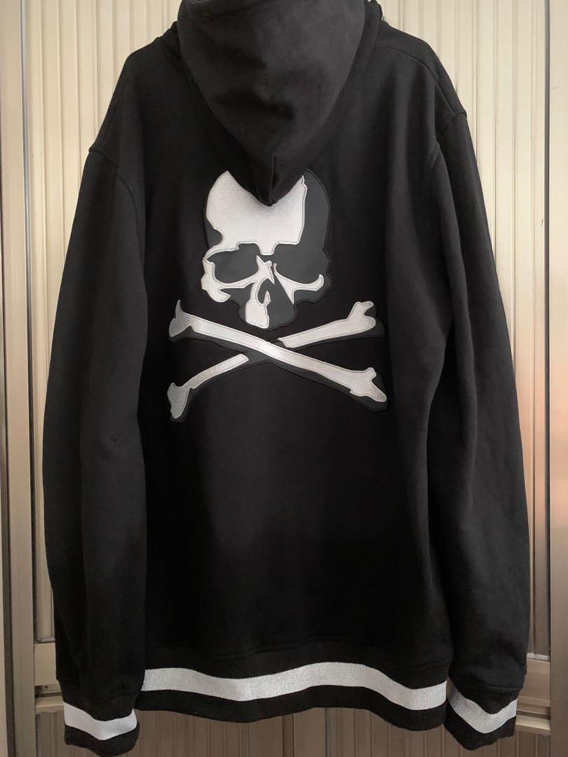 白 フリル付 mastermind Japan MT BOX SKULL HOODIE L | www