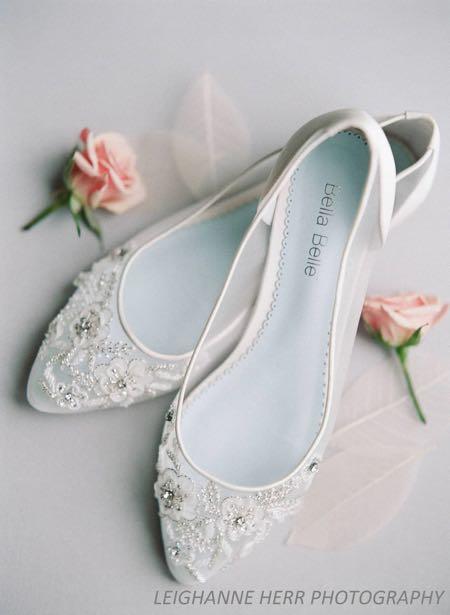 Wedding shoes bella belle top