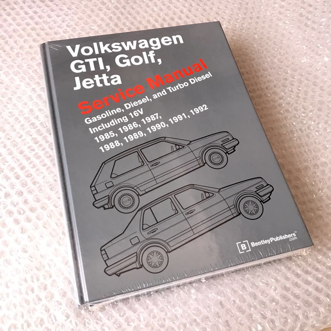 Bentley Publisher - Volkswagen Golf Jetta GTI Mk2 service manual 