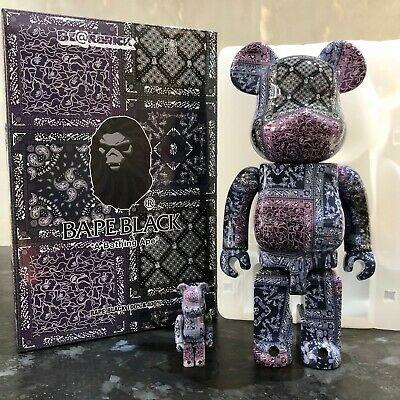 Be@rbrick-Bearbrick x BAPE Black Bandana 100% & 400%, 興趣及遊戲