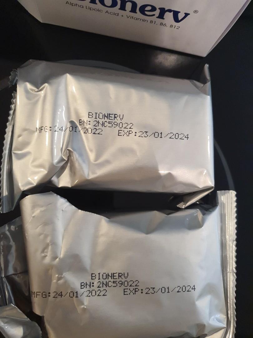 Bionerv alpha lipoic acid vitamin b1 b6 b12, Food & Drinks, Other Food